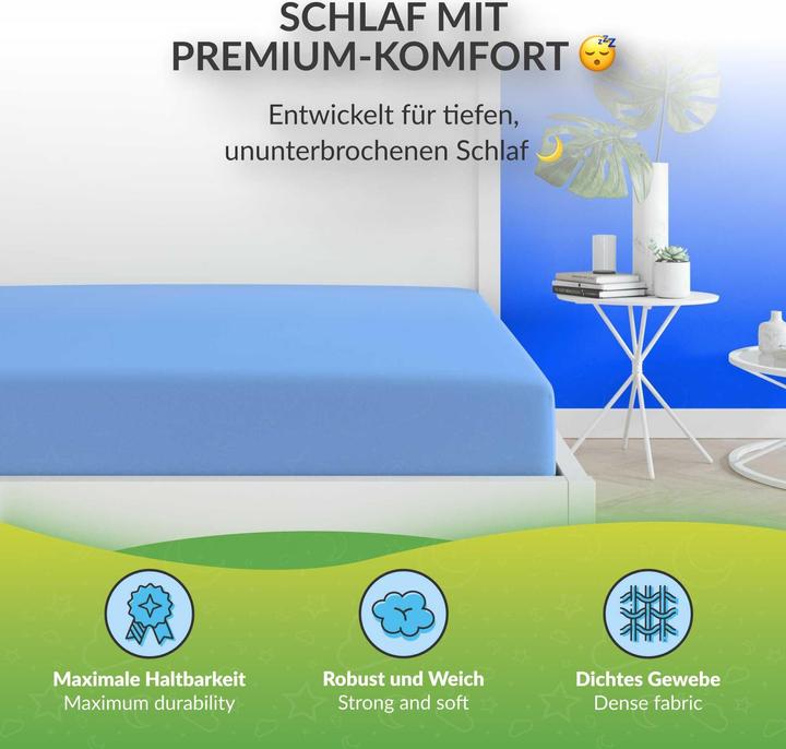 Produktbild Etérea Microfaser Jersey Spannbettlaken (60 x 120 cm, 70 x 140 cm)