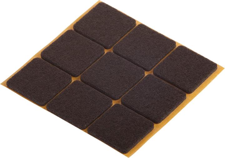 Produktbild Fix-o-moll Filzgleiter 3 mm / 25 x 25 mm 9 x (Filzgleiter, 9 Stück)