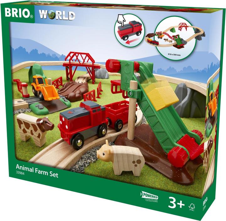 Actual product image Brio Large Farm Set