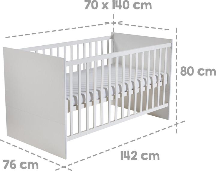 Image du produit Roba Maren (Unité de changement, Lit de bébé, Armoires pour enfant)