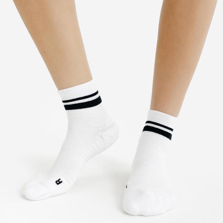 Actual product image Decathlon Socken Low 3er-Pack- schwarz/weiss (43, 44 - 46)