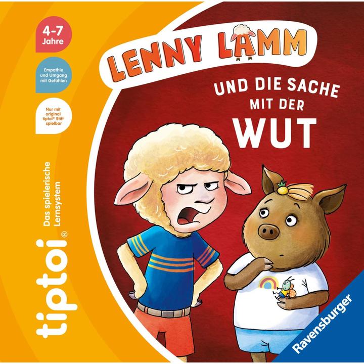 tiptoi Lenny Lamm und die Sache mit der Wut (Deutsch, Anja Kiel, Antje Hagemann, 2024)