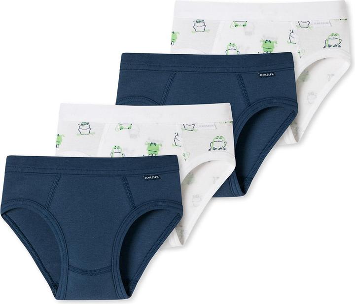 Actual product image Schiesser Briefs Fine Rib Organic Cotton (98, pack of 4)