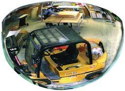 Dancop Dome mirror quarter sphere D80cm