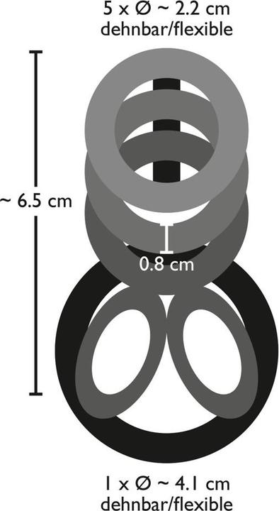 Produktbild Bad Kitty Penis-Hodenring (4.10 cm)