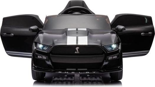 Immagine prodotto Es-toys Elektro Kinderauto Lizenziert – Mustang GT500 Shelby Cobra mit Ledersitz und EVA Reifen (12 V)