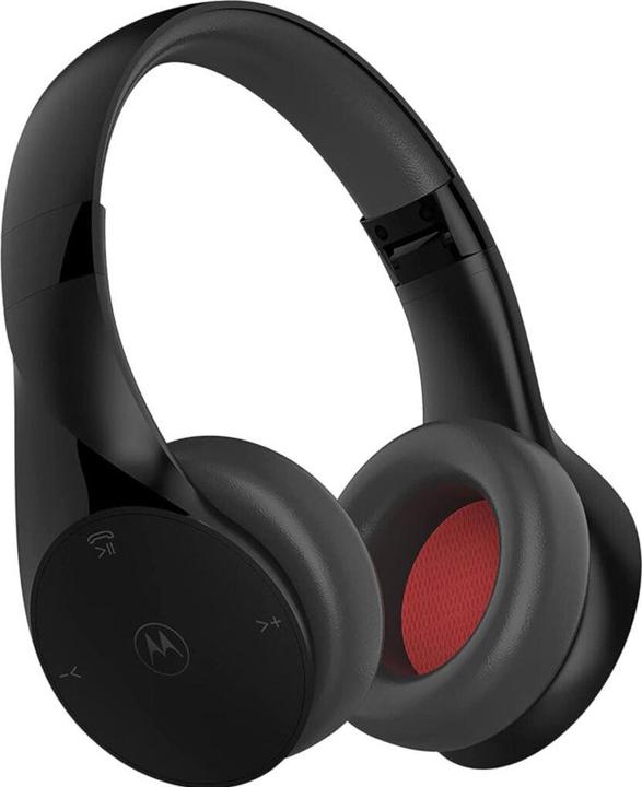 Actual product image Motorola Moto XT 500 Headphones Wireless Headband Call/Music Bluetooth Black (No noise cancelling, 25 h, Wireless)