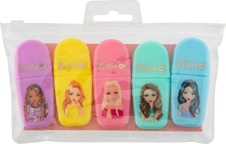 Actual product image Besties Mini highlighter, 5 pieces. (5 x)
