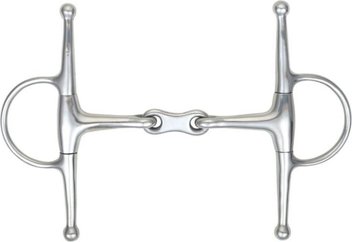 Actual product image Shires French link snaffle Shank snaffle