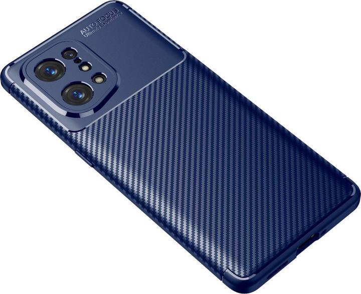 Produktbild Cover-Discount OPPO Find X5 - Carbon Fiber Case blau