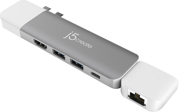 Actual product image j5Create Ultradrive Kit USB-C Multi (USB-C, 9 Ports)