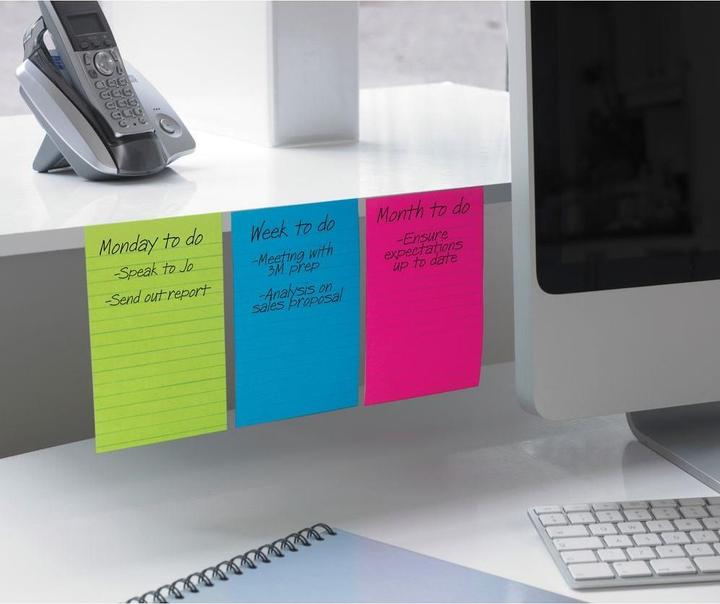 Immagine prodotto Post-it Super appiccicoso (102 x 152 mm)