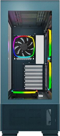 Actual product image Montech SKY TWO, Midi Tower - blue (ATX, Mini-ITX, mATX)