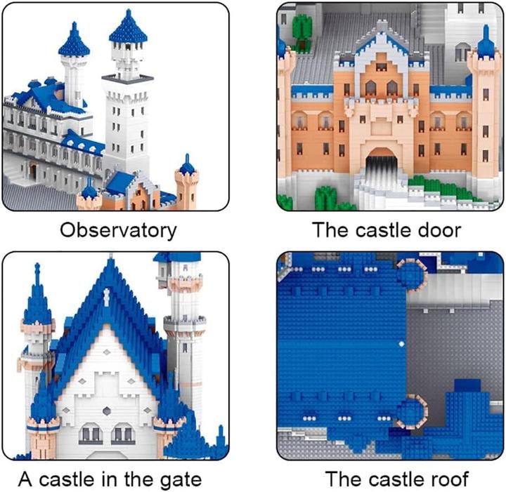 Actual product image Lezi Neuschwanstein Castle