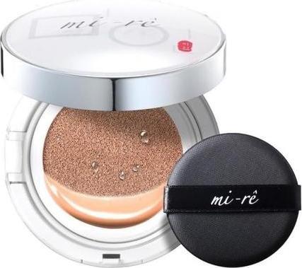 Actual product image Mi-Rê Cosmetics Mi-Rê Bibi Nova Cushion Complexion Perfector Spf50 02 Beige 19g (Beige)