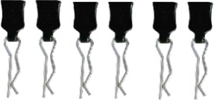 Immagine prodotto Absima Clip per carrozzeria - Mini AMT (6 pezzi)