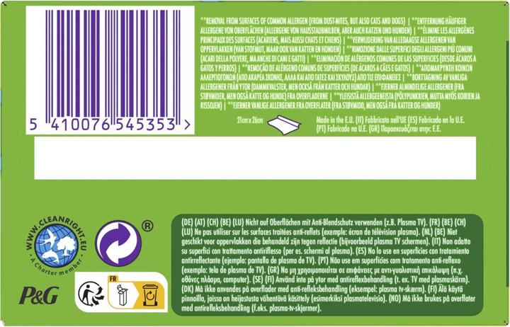 Produktbild Swiffer Nachfüllpackung (18 Stk.)