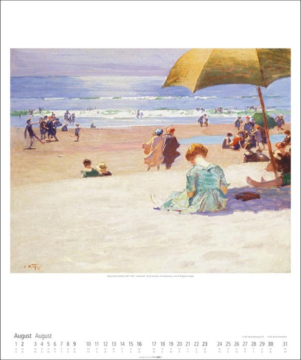 Produktbild Impressionismus Kalender 2026 (46 x 55 cm, Englisch, Deutsch)