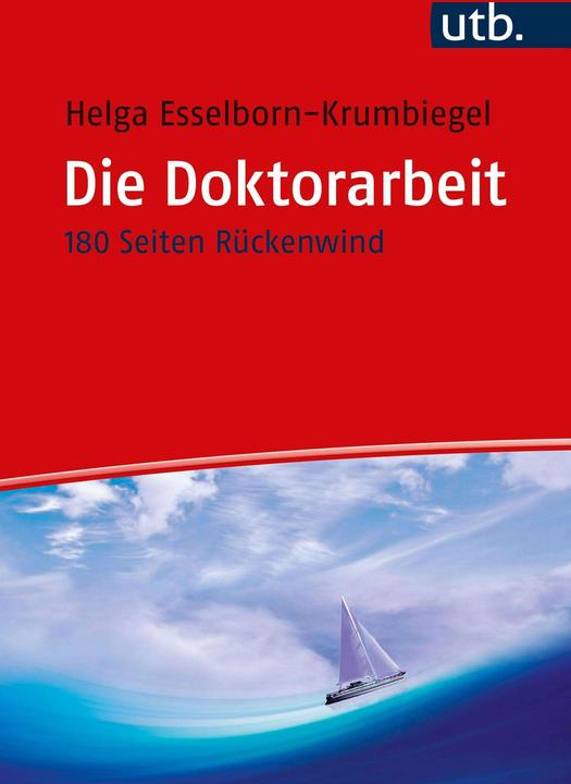 Produktbild Die Doktorarbeit (Deutsch, Helga Esselborn-Krumbiegel, 2024)