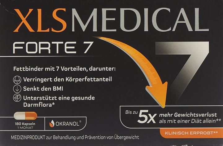 Image du produit XLS Medical Forte 7 (180 pièce(s), Capsules, 167 g)