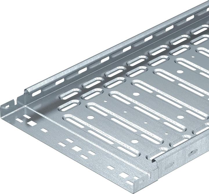 Produktbild OBO Bettermann OBO RKSM 320 FS 35x200mm Kabelrinne mit Schnellverbinder (305 cm)