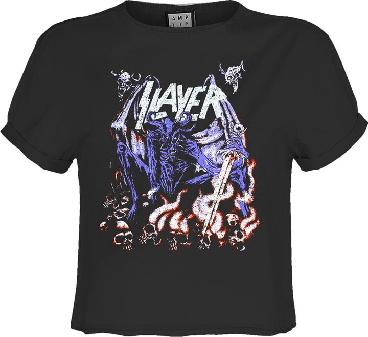 Immagine prodotto Amplified Neon Art Mineral Maglietta Corta Slayer Donna (L)