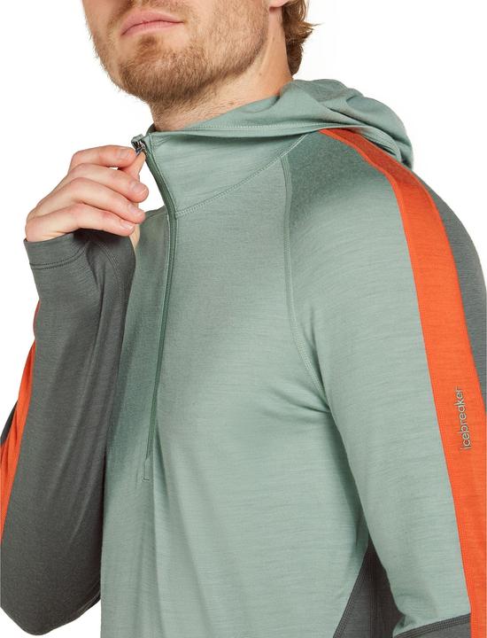Immagine prodotto Icebreaker Merino 200 Sonebula L/S Cappuccio con mezza zip (M)