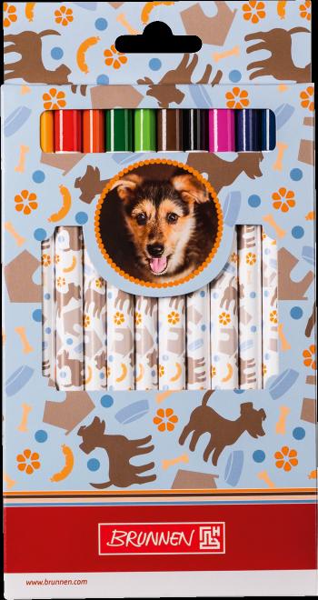 Thick crayons (Lilac, Dark green, Brown, Light green, Orange, Red, Rose, Black, Light blue, Dark Blue, Multicoloured, Yellow, Skin colors)