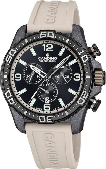 Candino Gents Chrono (Chronograph, 45 mm)