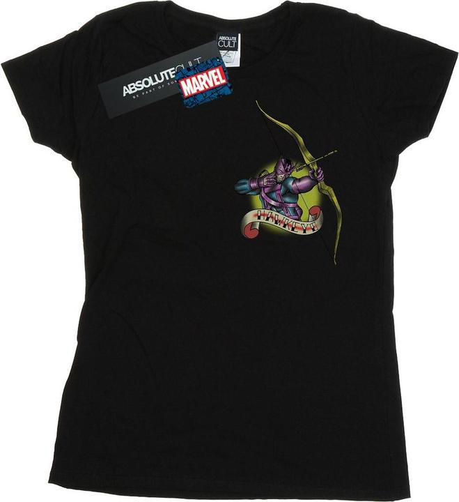 Hawkeye Tattoo Breast Print TShirt (L)