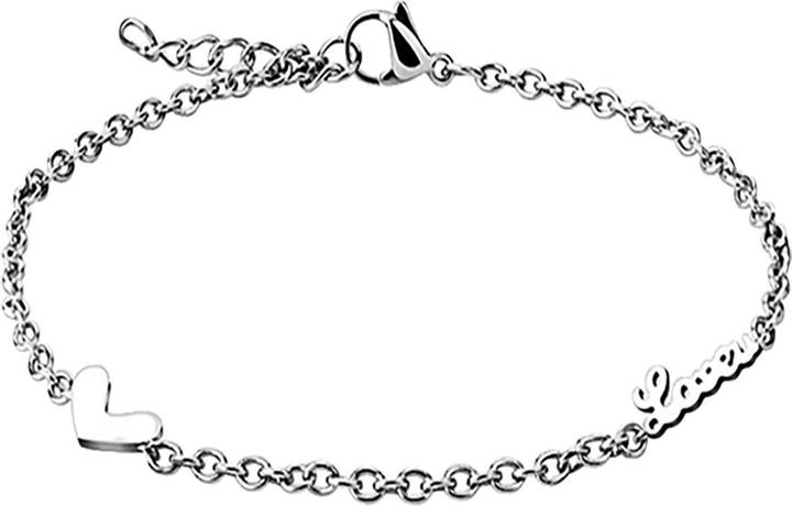 Produktbild Star Piercing Kette silber Love (Chirurgenstahl 316L)