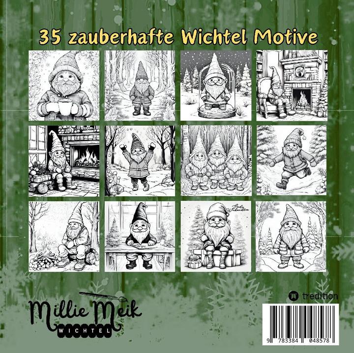 Image du produit Livre de coloriage des lutins L'hiver est la saison des lutins, Idée cadeau amusante pour les