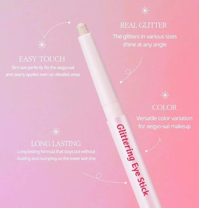Actual product image Clio Twinkle Pop Glittering Eye Stick (05 Sheer Me)