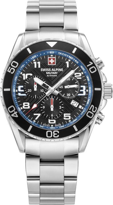 Immagine prodotto Swiss Alpine Military 7029.9135 Cronografo Raptor 42mm 10ATM (Cronografo, 42 mm)