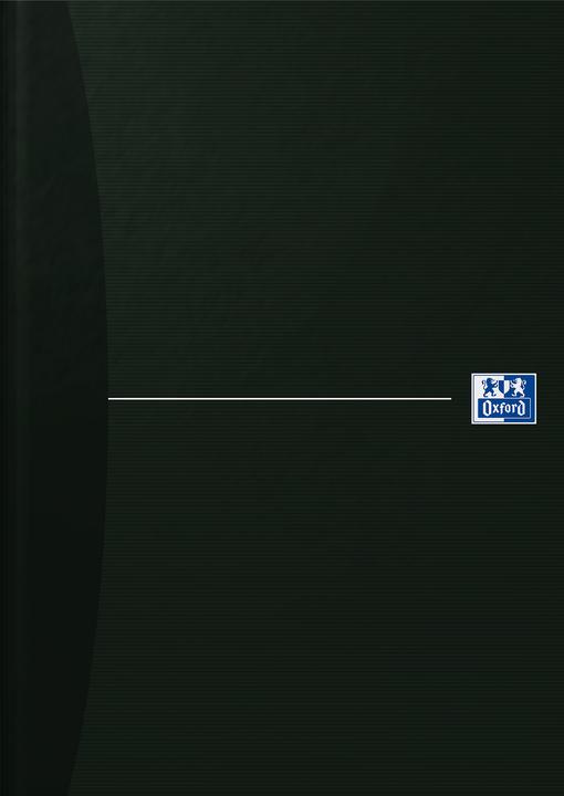 Actual product image Oxford Notebook Essentials (A4, Plain, Hardcover)
