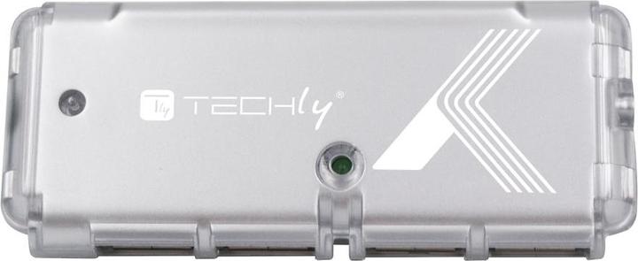 Produktbild Techly USB 2.0 Mini Hub, 4-Port (USB-A, 4 Ports)