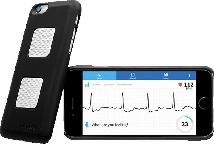Actual product image AliveCor Ekg device Al-Kardiamobile