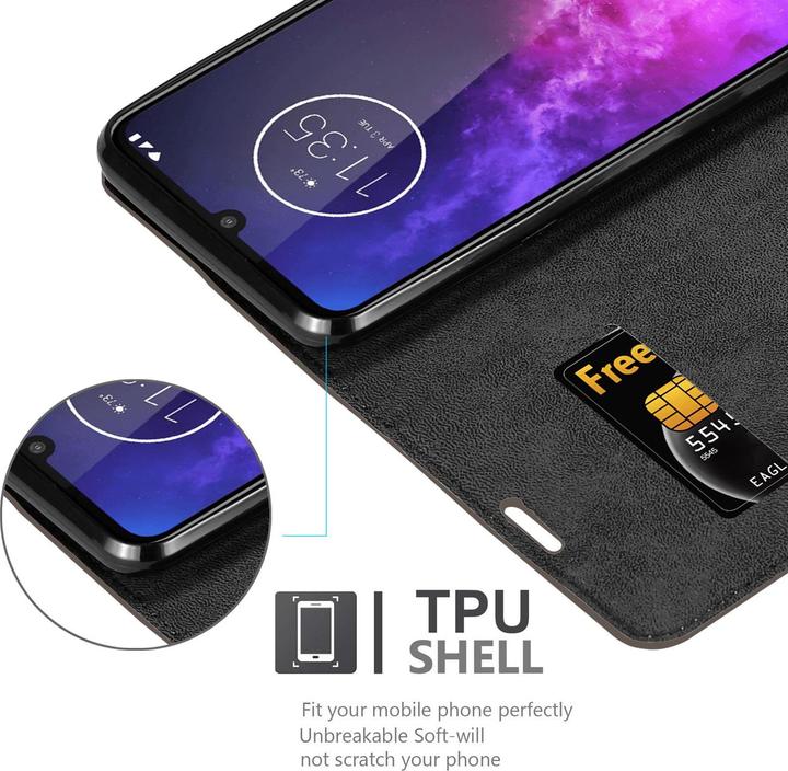 Immagine prodotto Cadorabo Copertina magnetica invisibile del libro (Motorola One Pro)