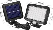 Immagine prodotto ProPlus Proiettore LED solare + sensore (IP44)