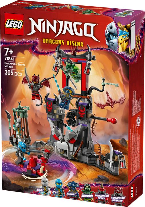 Image du produit LEGO Village de la tempête draconique (71841, LEGO Ninjago)