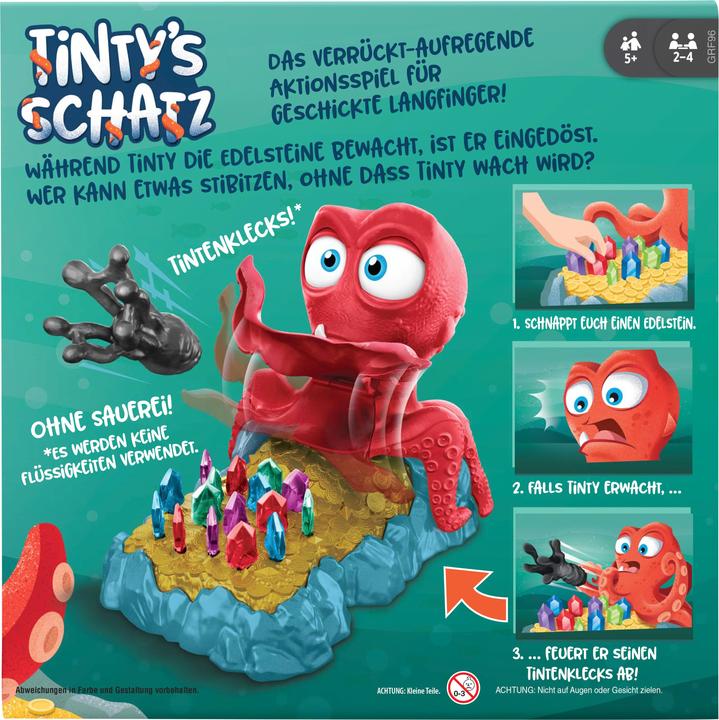 Actual product image Mattel Games Tinty's treasure (German)