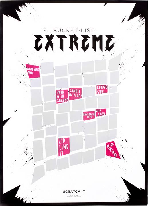 Produktbild Scratch-It Extreme ToDo Liste (50 x 70 cm)