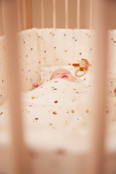 Actual product image Filibabba Baby bed linen GOTS - Chestnuts (70 x 100 cm, 40 x 45 cm)