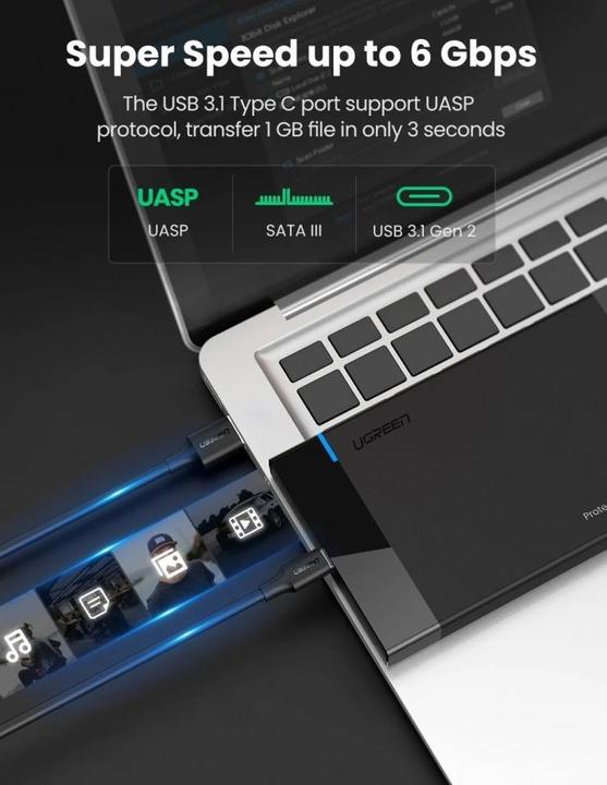 Produktbild Ugreen Hard Drive Gehäuse (2.5")