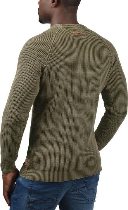 Image du produit Indicode Rockford Pull En Grosse Maille Pull-Over Tricot Pour Homme Avec Encolure Rond 100% Coton (XXL)