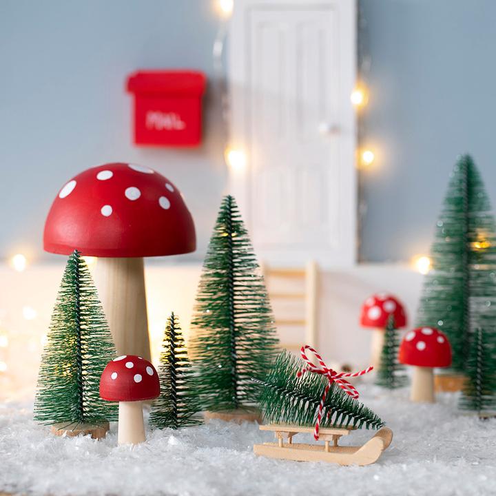 Produktbild Creativ Company Mini-Figur 14 x 9 cm Pilze