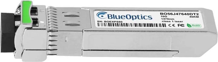 Produktbild BlueOptics SFP+ Transceiver 1470nm-1610nm 10GBASE-CWDM 80KM industrial