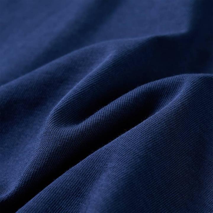 Immagine prodotto VidaXL Camicia da bambino a maniche lunghe blu navy 104,Materiale: 100 (104)