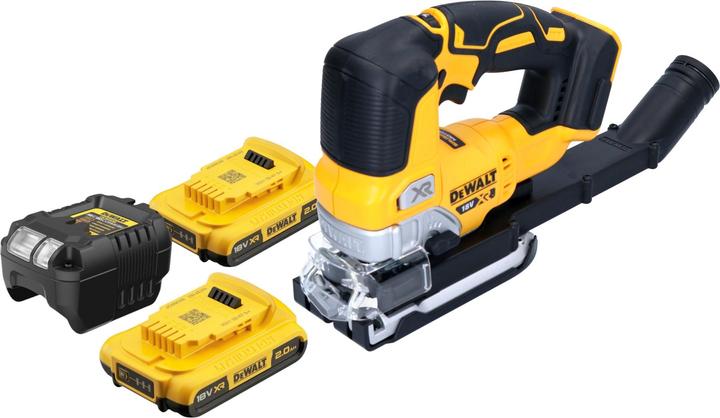 Actual product image DeWalt DCS334N Cordless Pendulum Jigsaw 18V Brushless Solo - without battery, without charger