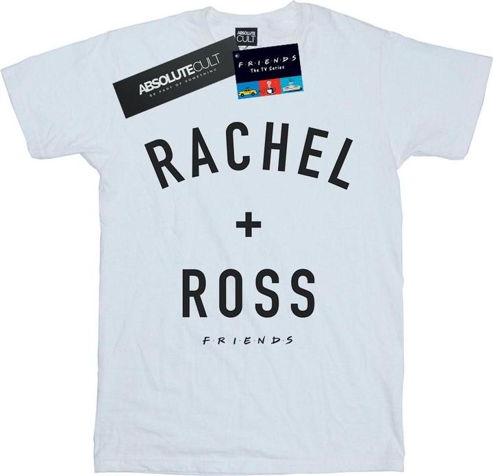 Friends Rachel And Ross Text TShirt (4XL)